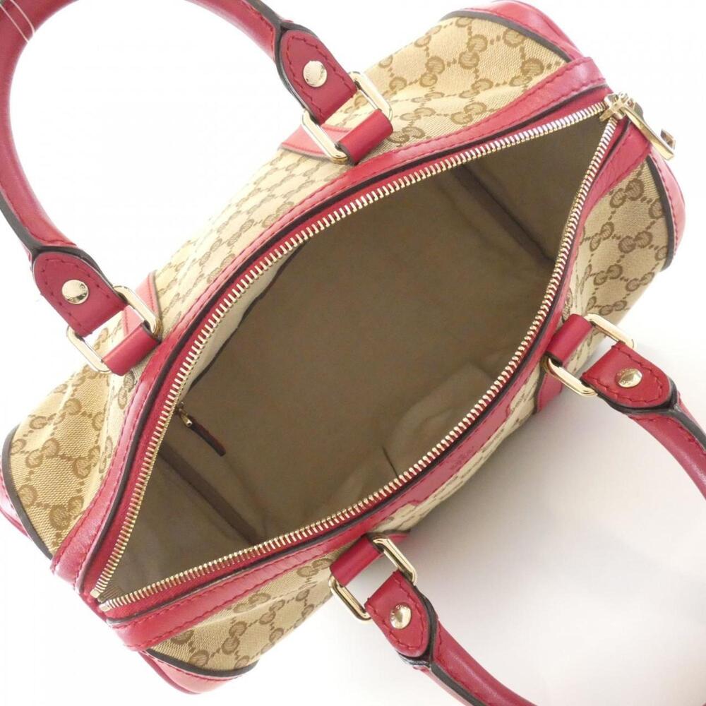 GUCCI Cream Boston Bag - Picture 7 of 9